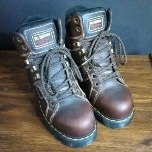 Dr. Martens Dark Brown Industrial Boots